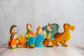 Waldorf Wooden Farmers Family- 5 pieces