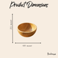 Bamboo Serving Bowl - Chickadees Wooden Toys