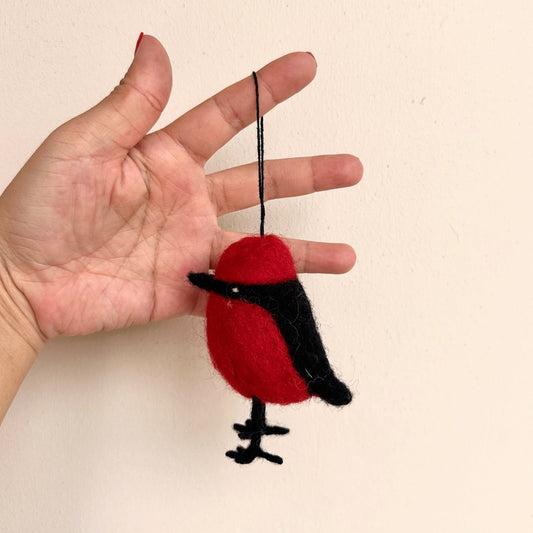Taiwanese Po-Yo Bird Ornament - Chickadees Wooden Toys