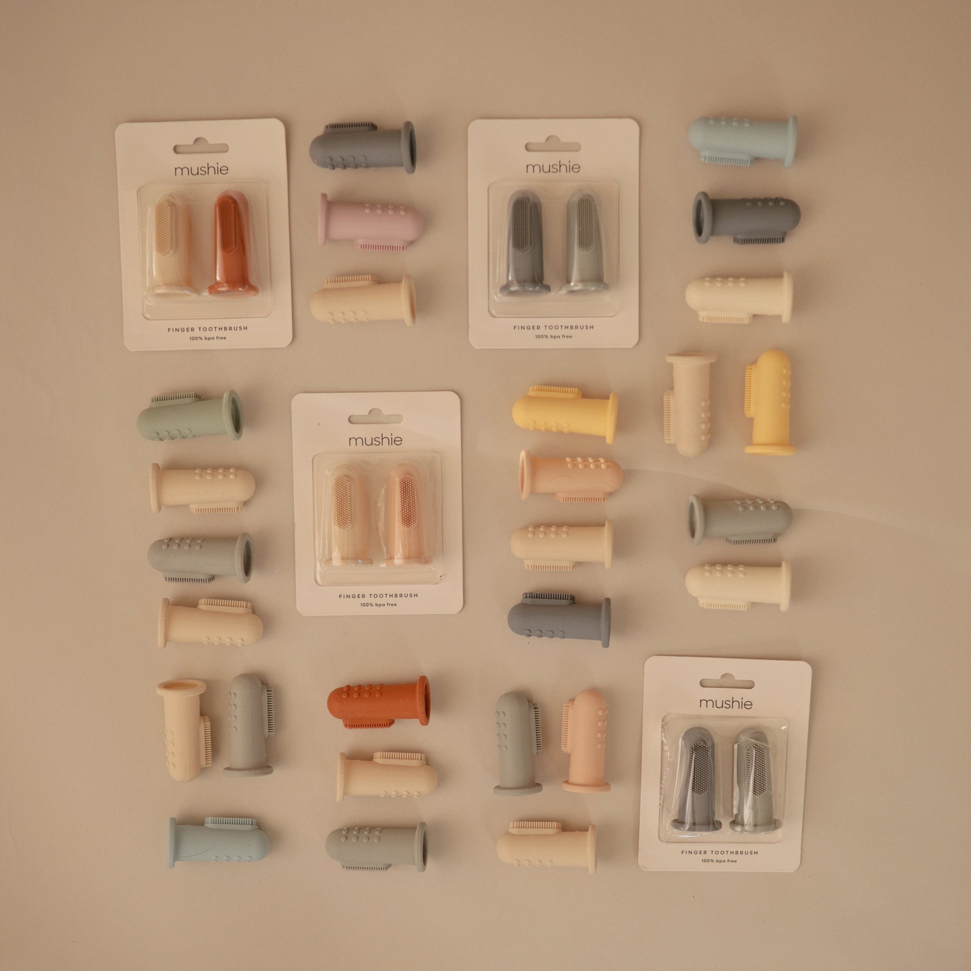 Finger Toothbrush - Chickadees Wooden Toys