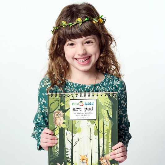 Eco-Kids Art Pad – 8.5x11 in – 50 Pages – by Elseware Unplug