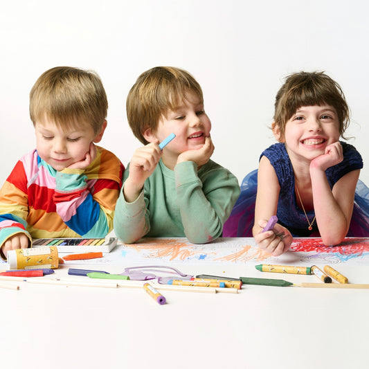 Coloring Scrolls – 10 ft – Adhesive Back - Chickadees Wooden Toys