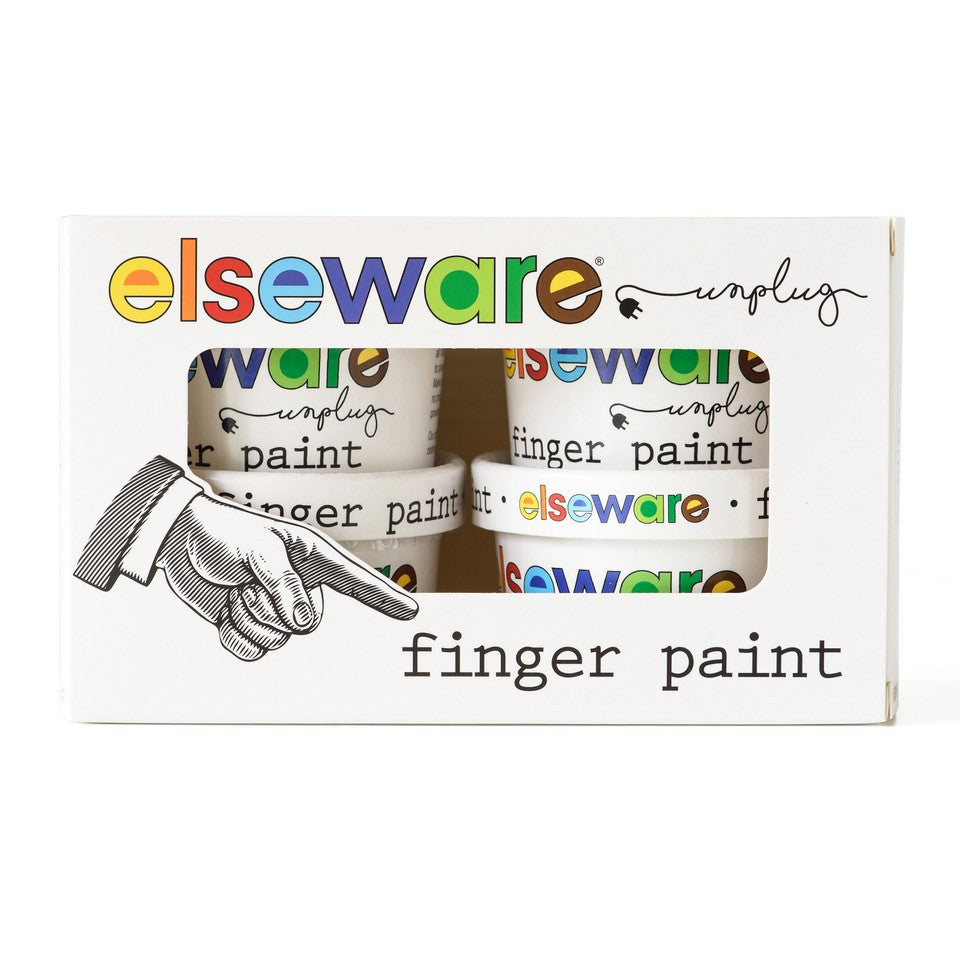 Finger Paint - Long Lasting, Shelf Stable Non-Toxic - Chickadees Wooden Toys