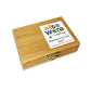Watercolor Set – Bamboo Box – 18 Pans – Eco-Friendly - Chickadees Wooden Toys