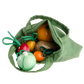 Wooden Play Vegetables with a Tote