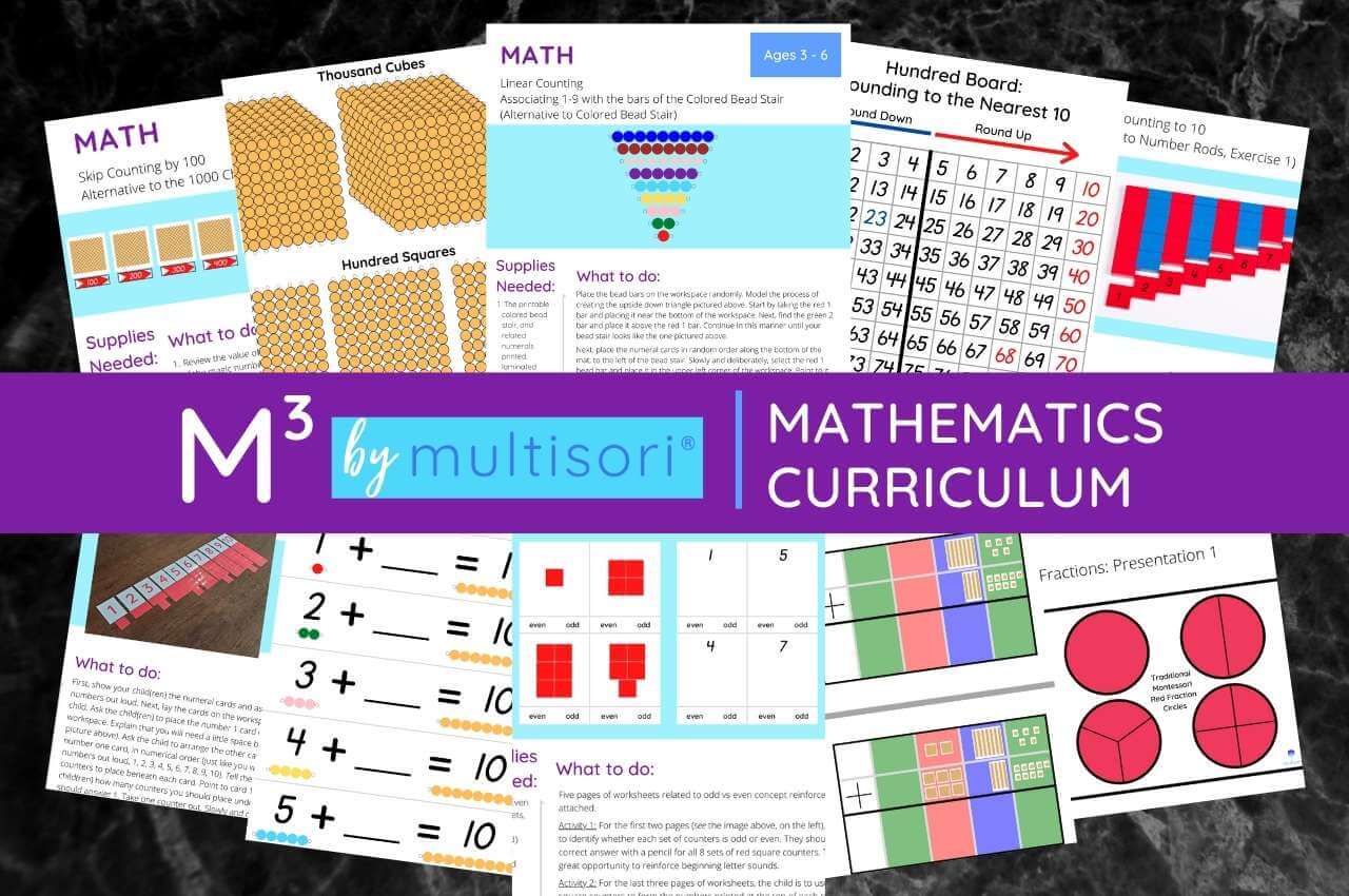 Complete Montessori Homeschooling Curriculum