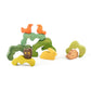 Wooden Hidden Animals Sculptural Blocks Puzzle