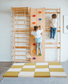 Indoor Playset Mat – Cushioned Floor Mat Compatible with Avenlur Walnut Climber - Chickadees Wooden Toys
