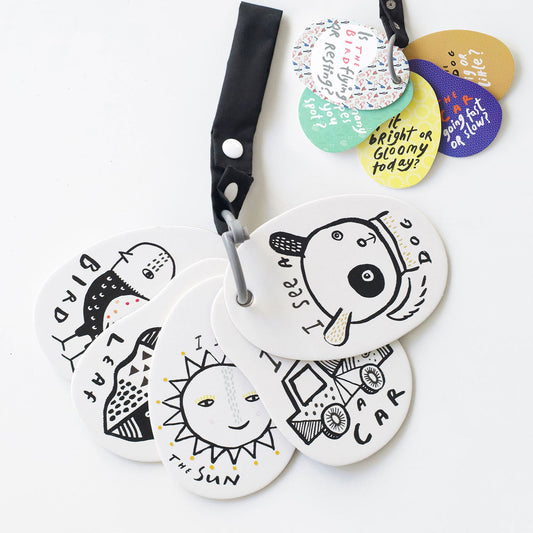 Stroller Cards - I See on a Walk - Chickadees Wooden Toys