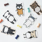 Lacing Cards - Baby Animals - Chickadees Wooden Toys