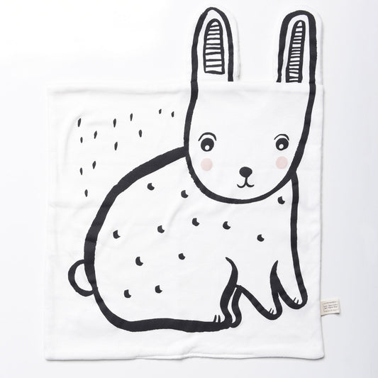 Organic Snuggle Blanket - Bunny - Chickadees Wooden Toys