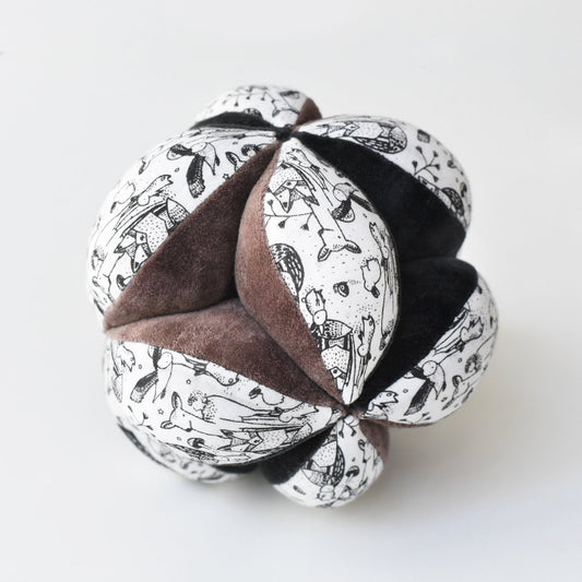 Clutch Ball - Woodland - Chickadees Wooden Toys