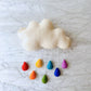 Whimsical Rainbow Drizzle Wall Decor