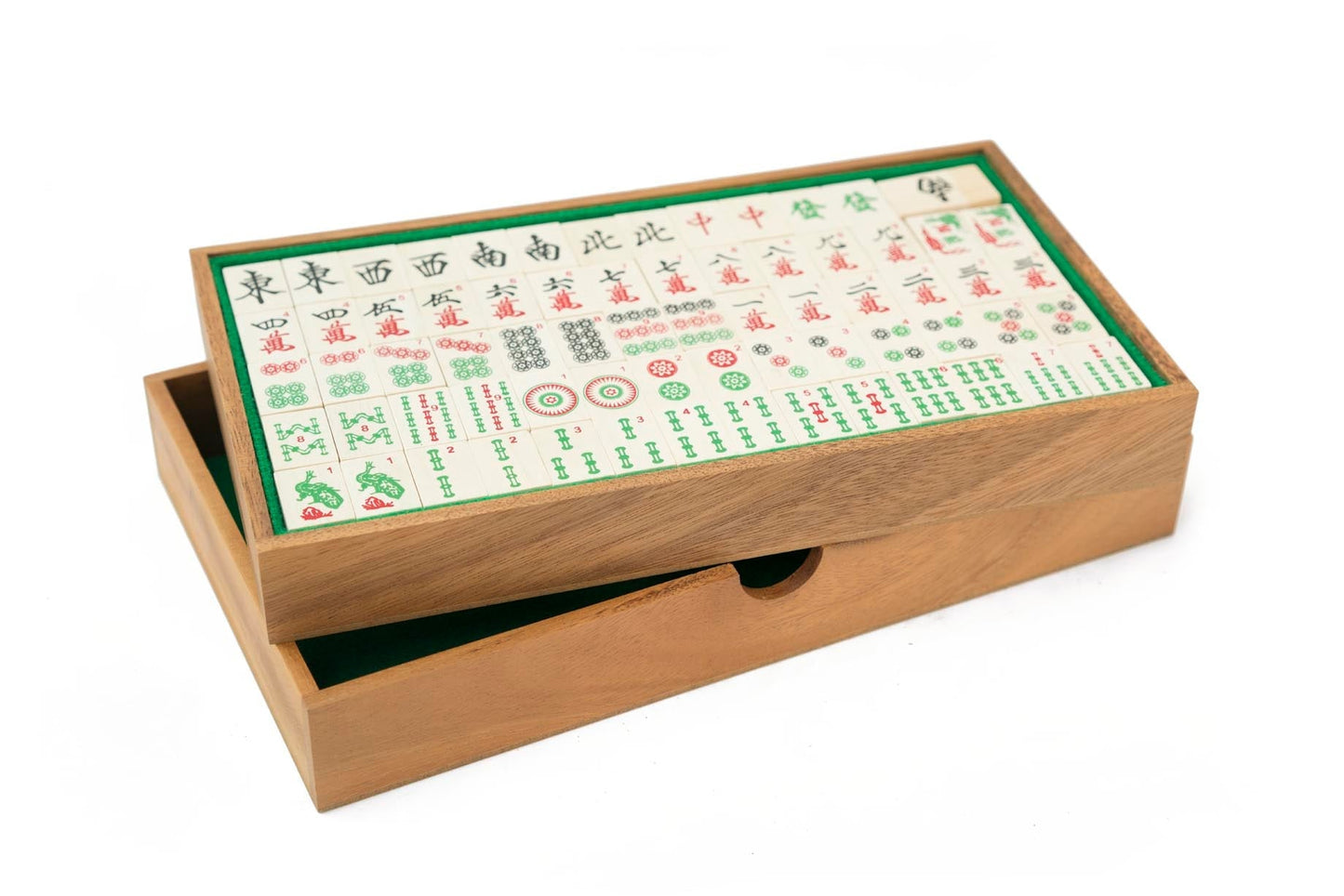 Wooden Mahjong Board Game