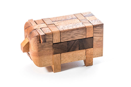 Piggy Puzzle - Chickadees Wooden Toys