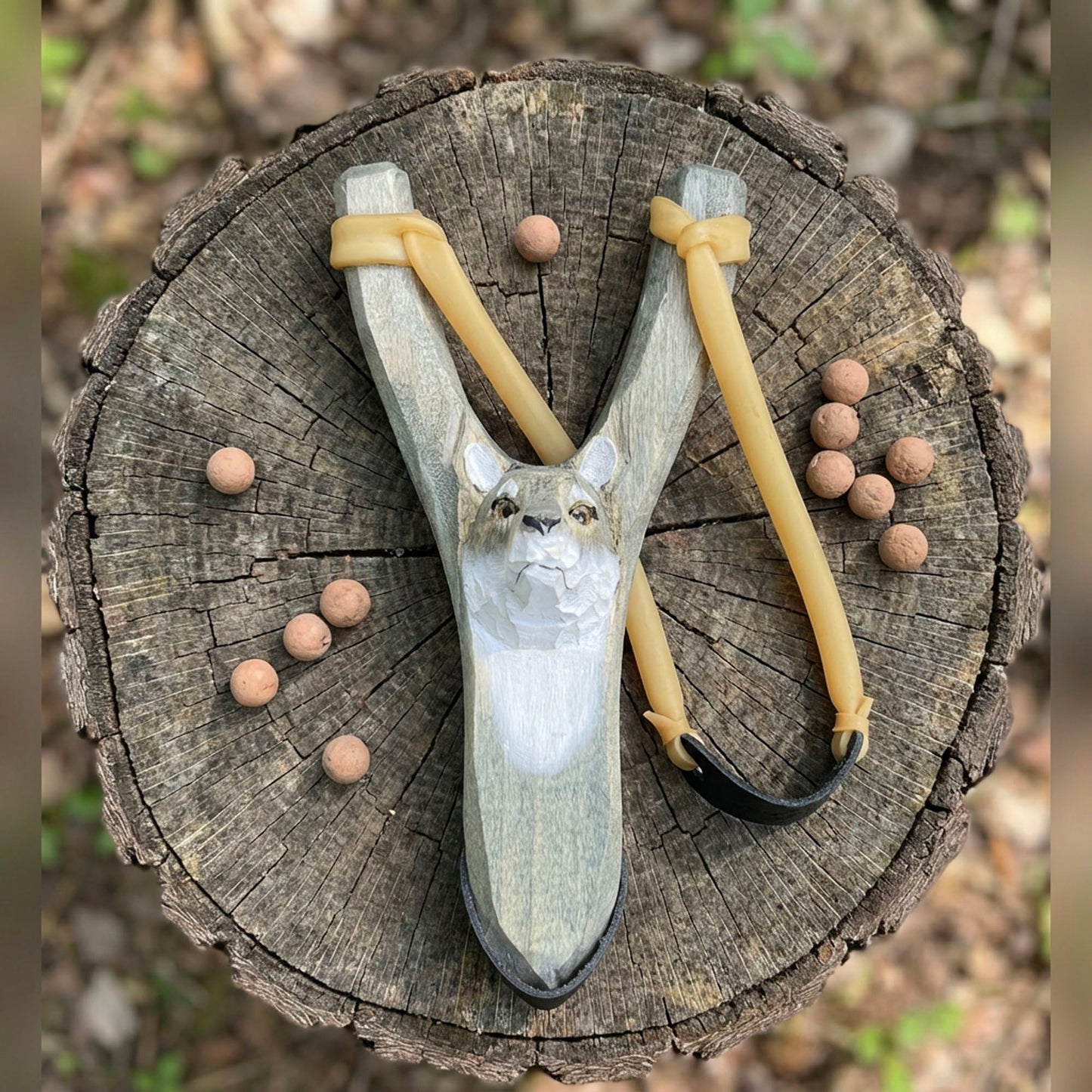 Wooden Toy | Animal Slingshot - Chickadees Wooden Toys