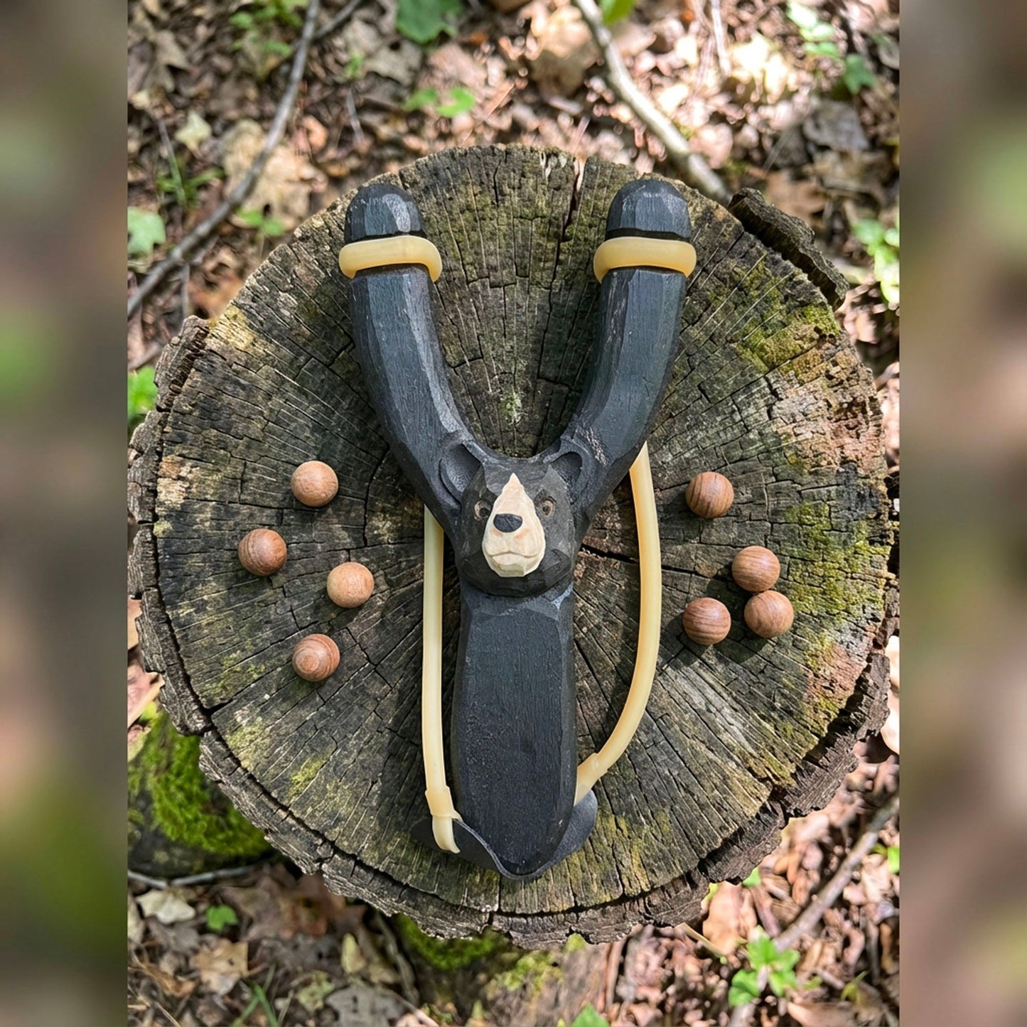 Wooden Toy | Animal Slingshot - Chickadees Wooden Toys