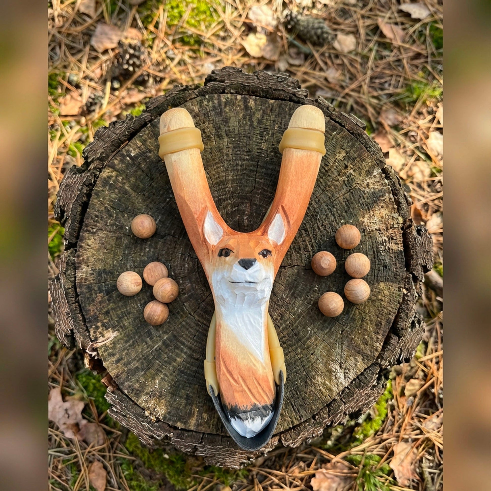 Wooden Toy | Animal Slingshot - Chickadees Wooden Toys