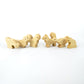 Waldorf Wooden Natural Farm Animals Set - 11 pieces