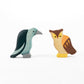 Waldorf Wooden Birds Set painted- 7 pieces