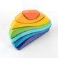 Wooden Rainbow Stacker for toddlers