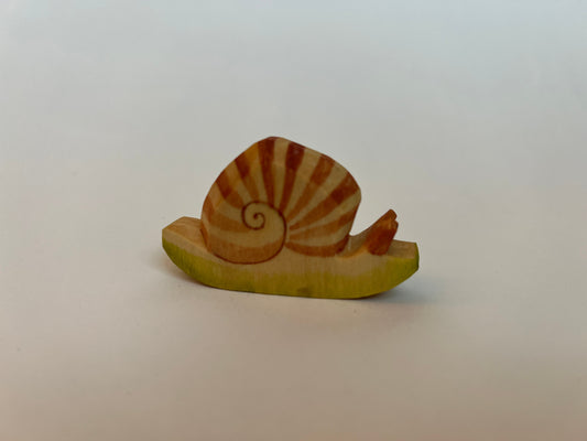 Wooden Snail Toy - Chickadees Wooden Toys