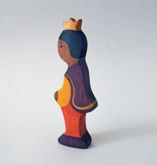Waldorf Wooden Prince and Princess Figures