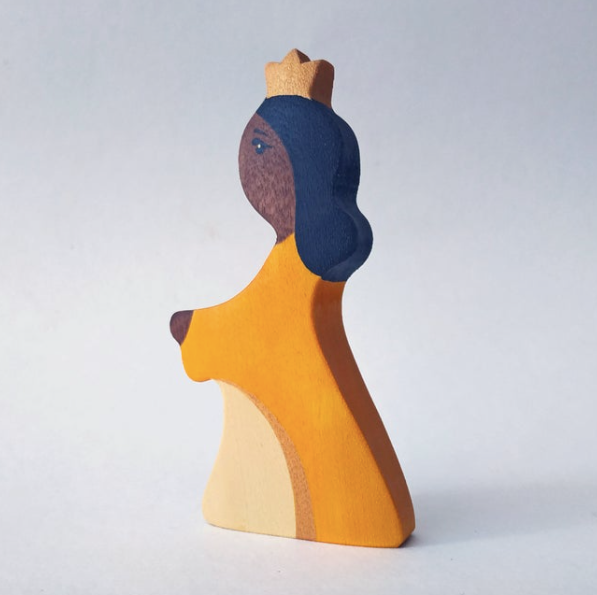 Waldorf Wooden Prince and Princess Figures