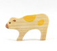Wooden Calf Figurine toy