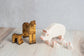 Wood Carved Pig with piglets