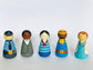 Wooden Peg Dolls Professional