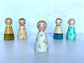 Wooden Peg Dolls Boy/Girl