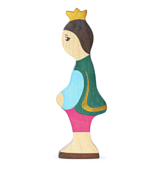 Waldorf Wooden Prince and Princess Figures