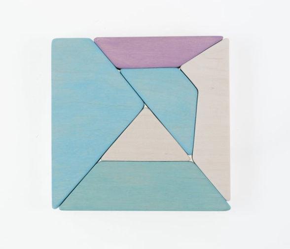 Wooden stacking blocks Iceberg puzzle