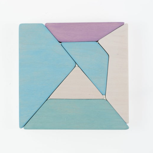 Wooden stacking blocks Iceberg puzzle