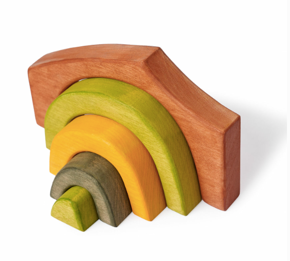 Wooden Arch Stacker Cave