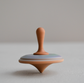 Wooden Spinning Top Toy painted