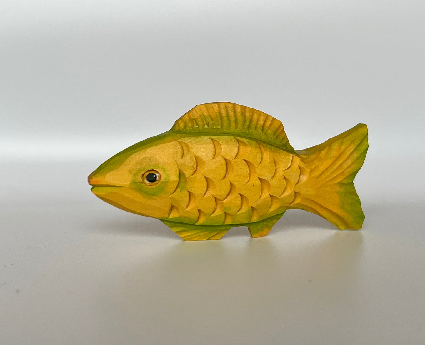 Hand Carved Wooden Fish
