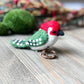Winnie the Woodpecker - Felt Bird - Chickadees Wooden Toys
