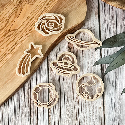Mini Space Eco Cutters - Chickadees Wooden Toys