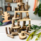 36 Piece Nature Tree Blocks - Chickadees Wooden Toys
