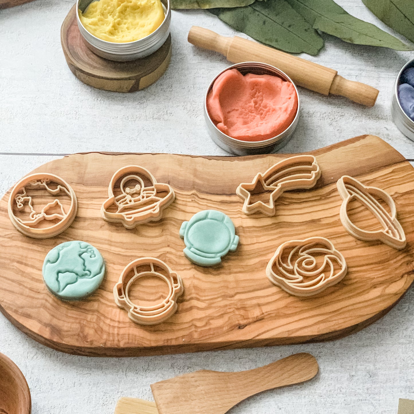 Mini Space Eco Cutters - Chickadees Wooden Toys