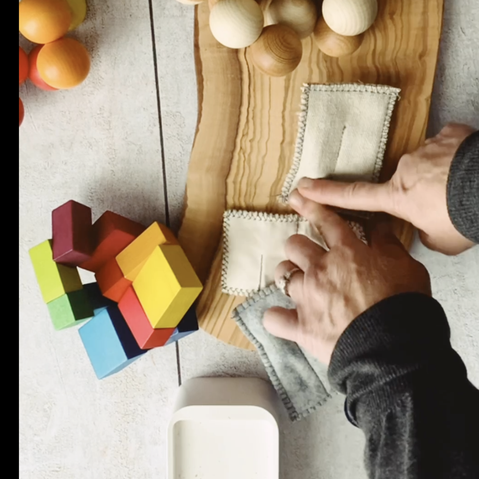 Marble Maze Finger Fidgets - Chickadees Wooden Toys