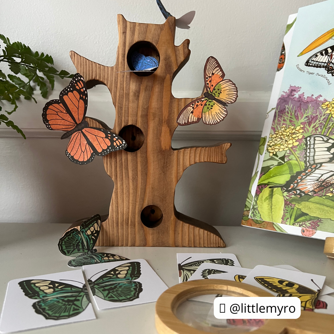 The Big Play Tree - Chickadees Wooden Toys
